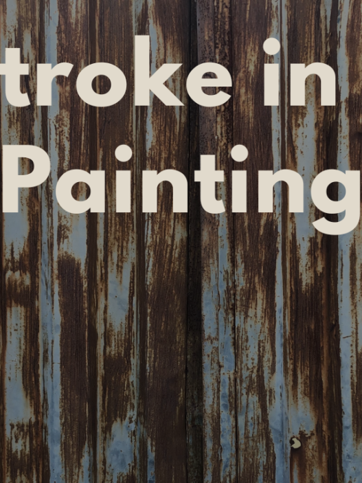 Stroke in a Painting
